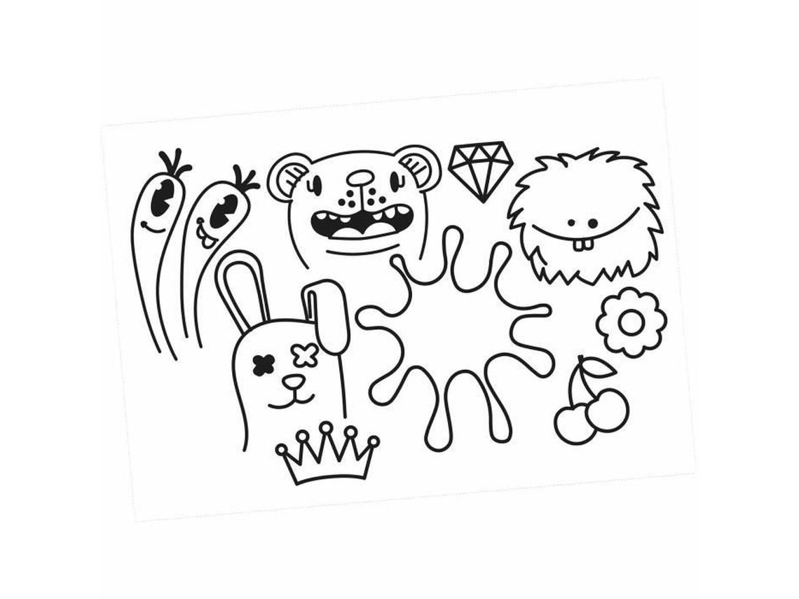 Jogo Criativo LANSAY Desenhos para Pintar Projector (Idade Mínima  Recomendada: 5 anos)